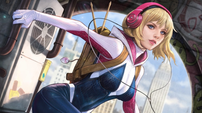 Gwen Stacy from Spider-Man Into the Spider-Verse