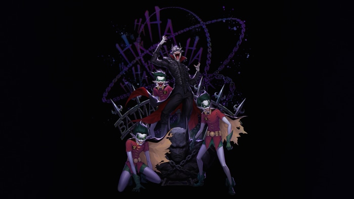 The Batman Who Laughs and Robins from DC Comics