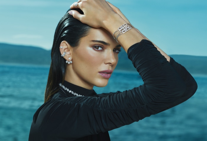 Kendall Jenner wearing Messika jewelry