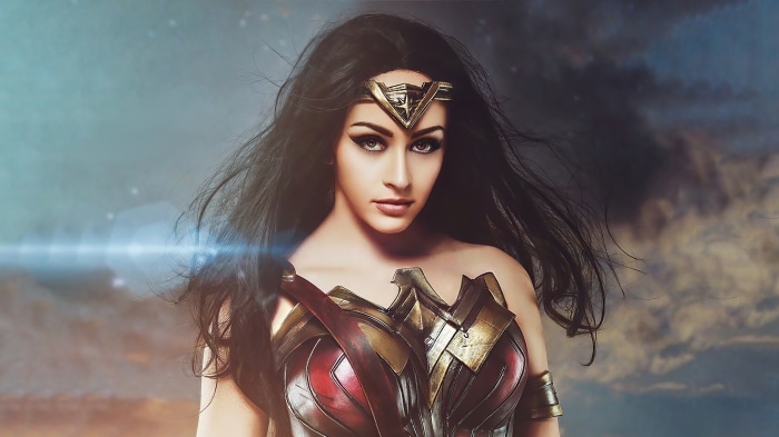 Wonder Woman cosplay artwork