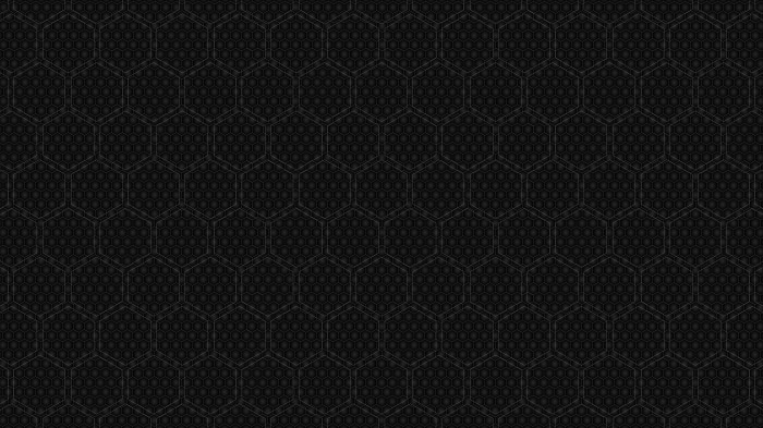 Dark Hexagonal Pattern 4K
