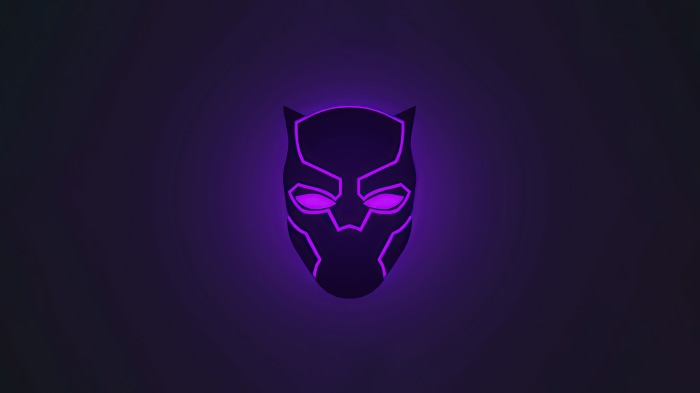 Black Panther Mask Illustration