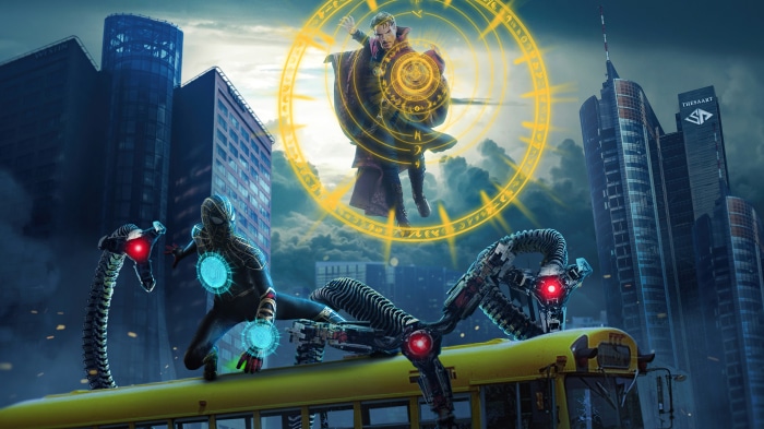 Spider-Man from Spider-Man: No Way Home with Doctor Strange