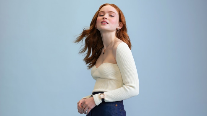 Sadie Sink in photoshoot 4K