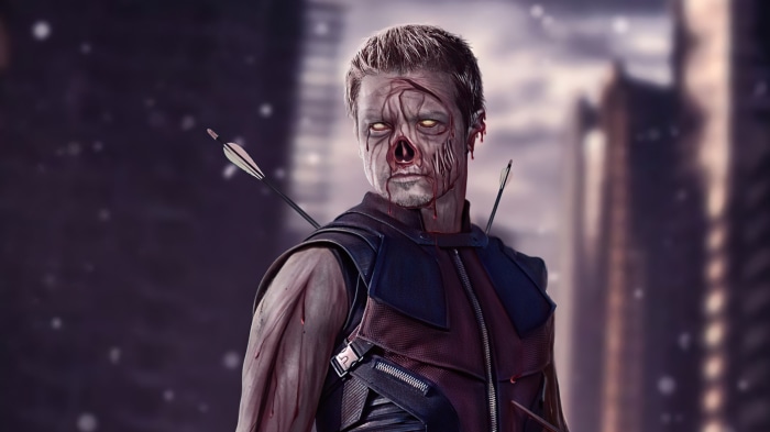 Zombie Hawkeye from What If 4K