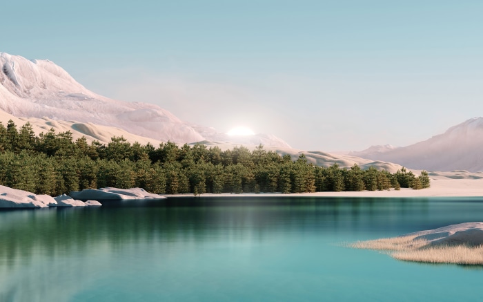 Microsoft Windows 11 4K Landscape