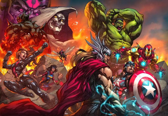 Marvel Avengers 4K Artwork