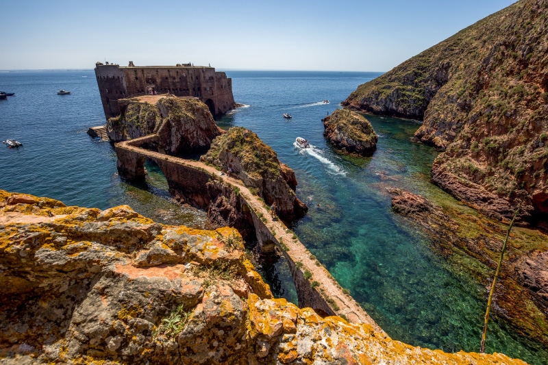 Fortress on Berlenga Grande Island, Portugal