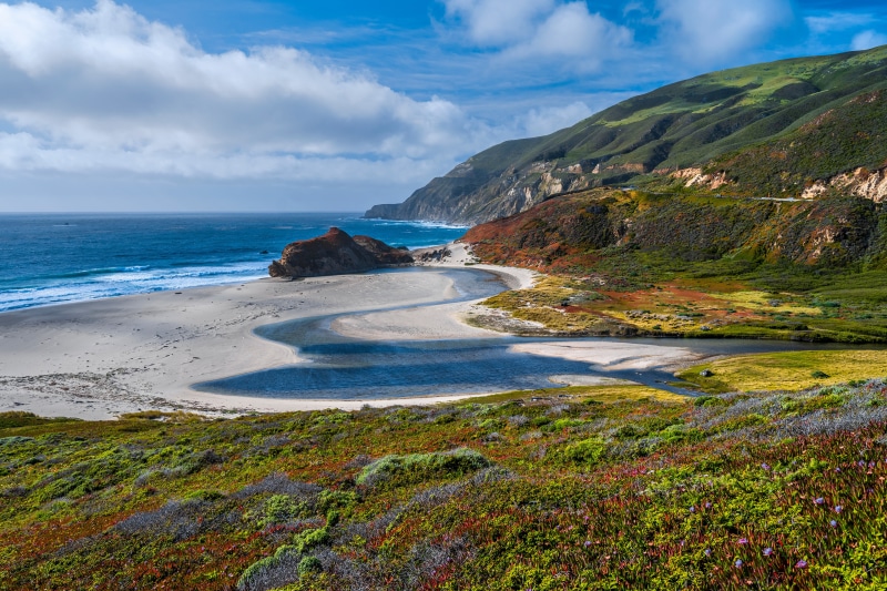 4K Big Sur Coastline in California, USA