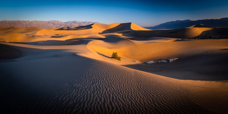 Death Valley National Park Sand Dunes California USA