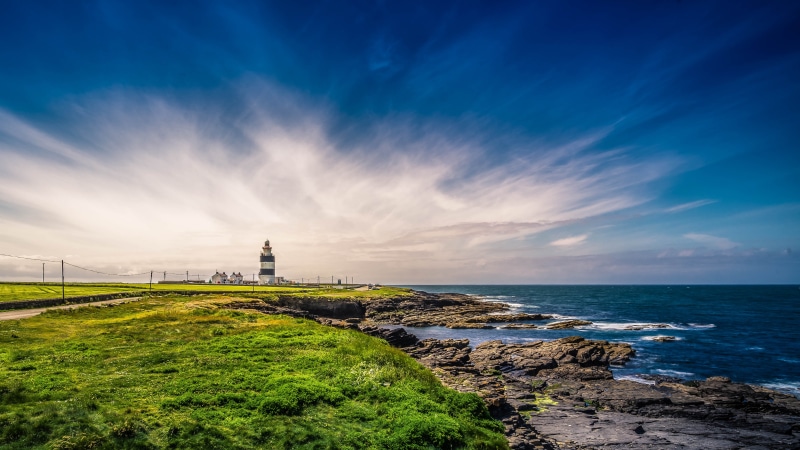 Hook Lighthouse, Wexford, Ireland Coastline