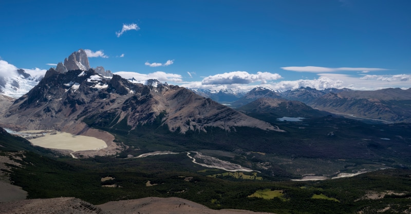 Patagonia Argentina Mountains Panorama