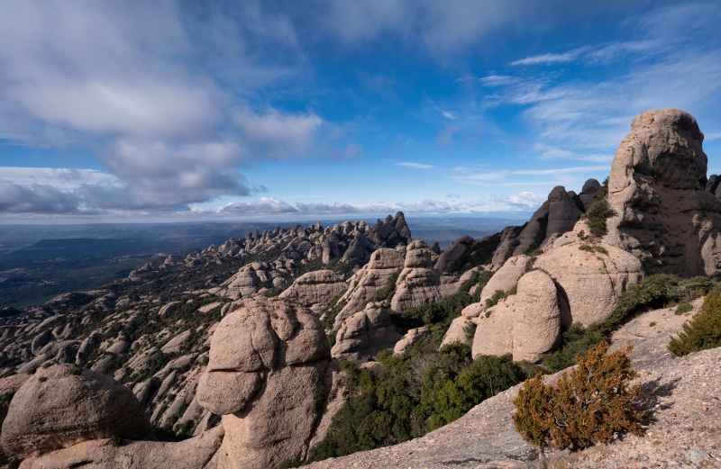 Montserrat Mountains, Catalonia, Spain