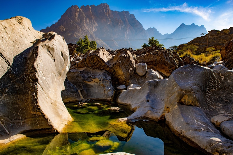 Mountains and Stones in Ad Dakhiliyah, Oman