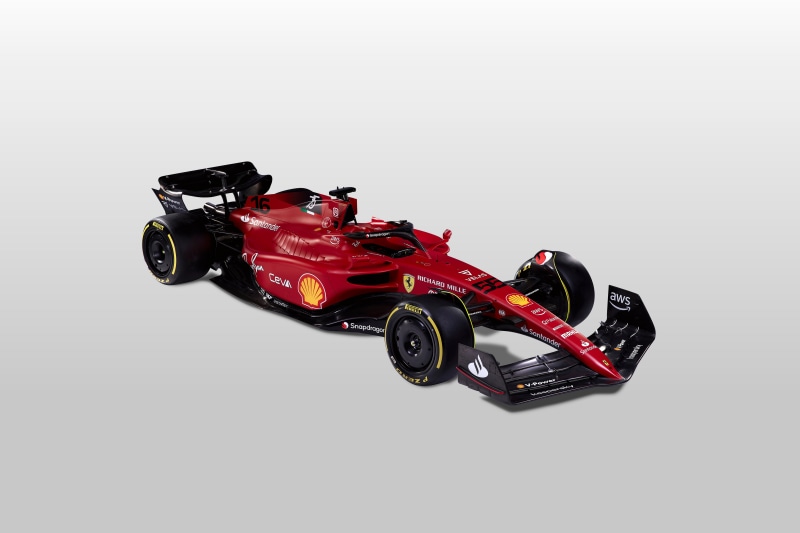 4K 2022 Ferrari F1-75 Formula 1 Car
