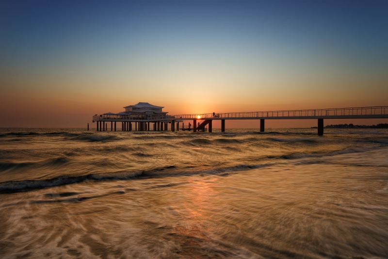 Timmendorf Pier at Sunrise, Germany