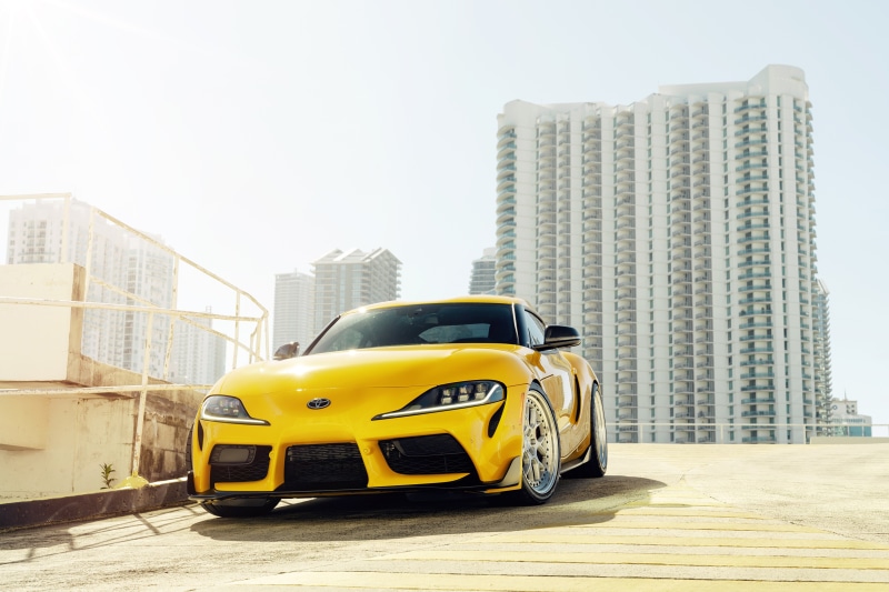 Yellow 2020 Toyota GR Supra Coupe