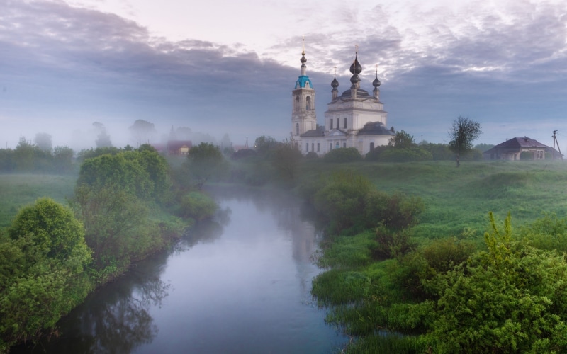 Church of the Most Holy Theotokos in Savinskoye village, Russia
