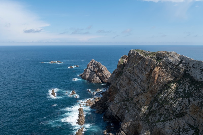 Rocky Coastline in Asturias, Spain