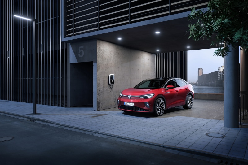 4K 2021 ID.5 GTX Worldwide Volkswagen Red Crossover