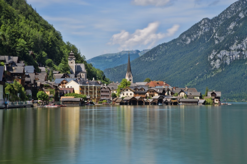 Hallstatt Village and Lake, Austria