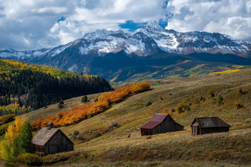 San Juan Mountains in Autumn, USA