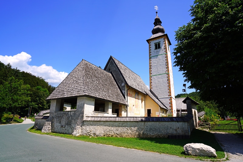 Church of St. John the Baptist, Bohinj, Slovenia