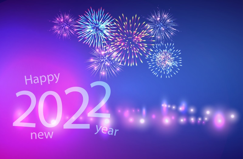 Happy New Year 2022 Fireworks