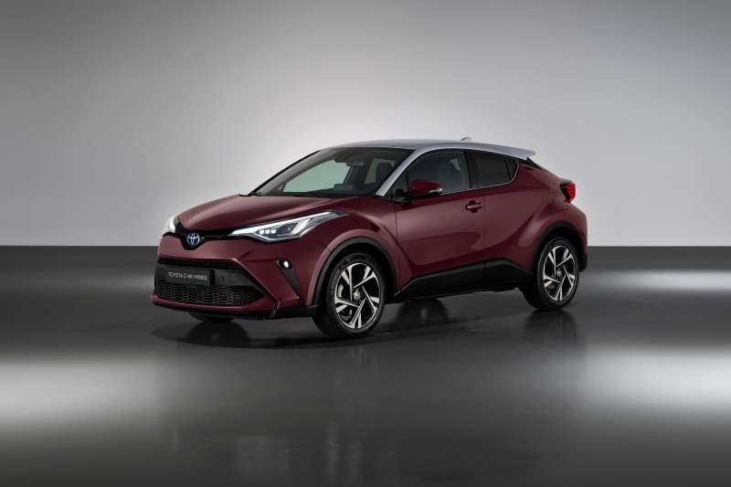2021 Toyota C-HR Hybrid Wine Color