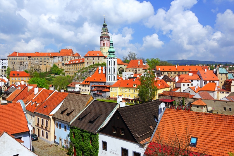 Cesky Krumlov Castle and Old Town, Czech Republic