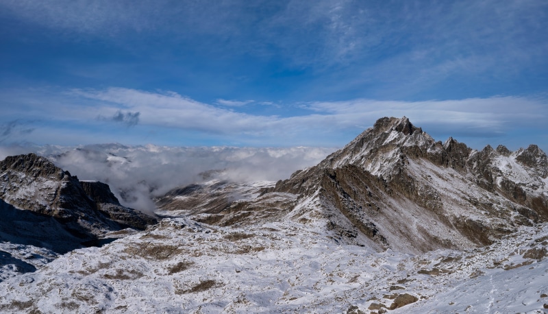 Mountains in Ariege, Pyrenees, France