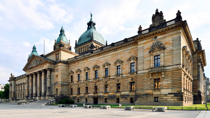 Bundesverwaltungsgericht Leipzig Germany Building