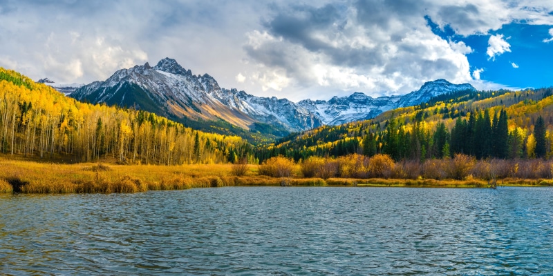 #1370226 4K, 5K, 6K, Mount Sneffels, USA, Mountains, Lake, Autumn ...