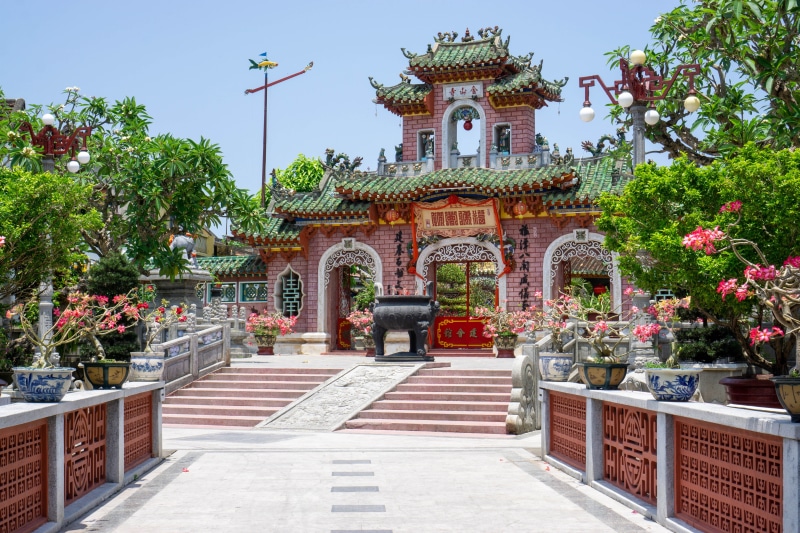 Phuc Kien Pagoda in Hoi An, Vietnam
