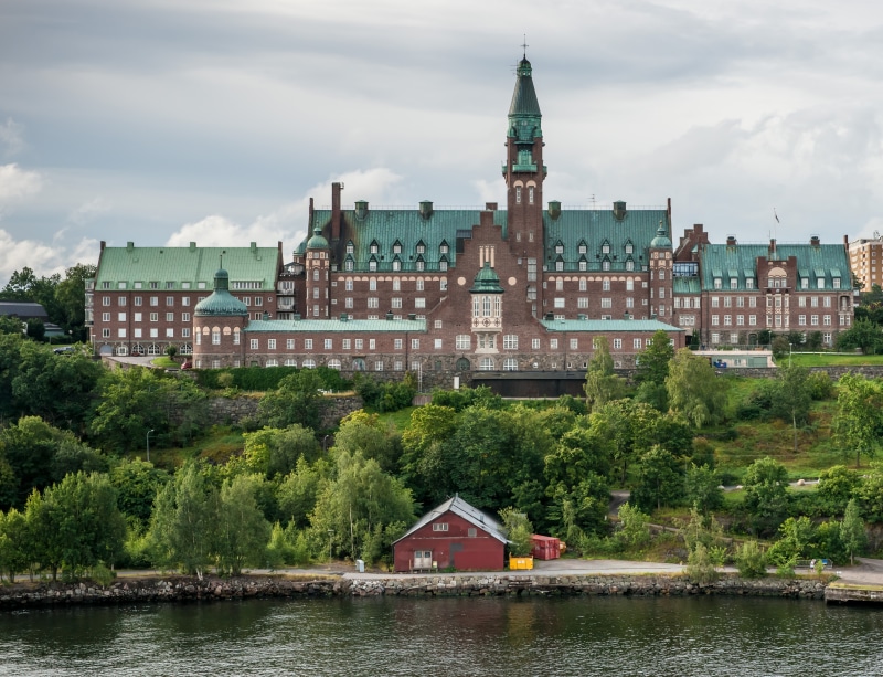 Danvikshem building in Stockholm, Sweden