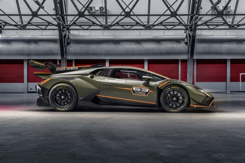 4K Lamborghini Tuning Side View