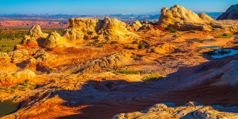 White Pocket, Arizona, USA Scenery Panorama