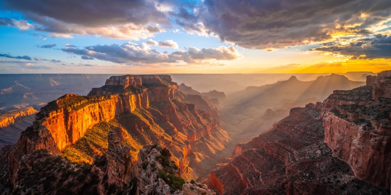 Grand Canyon National Park at Sunset