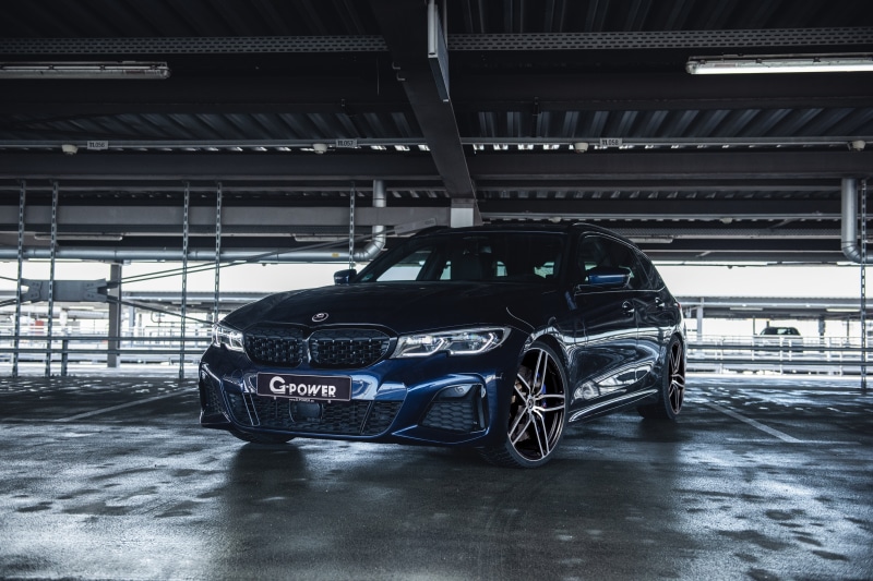 G-Power BMW M340i Touring in a parking garage