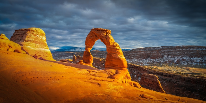 Delicate Arch in Arches National Park, Utah, USA