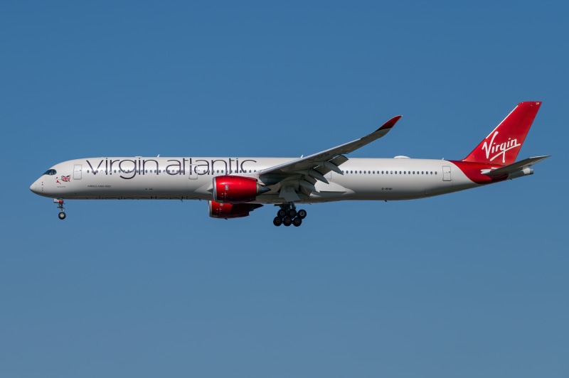 Virgin Atlantic Airbus A350-1000 Airplane