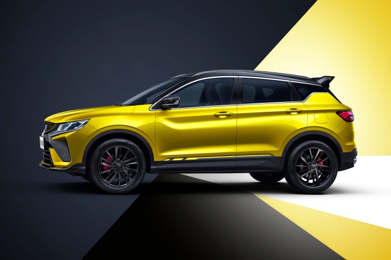 Geely Bin Yue S 'Battle' Crossover Side View
