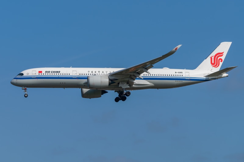 Air China Airbus A350-900 Airplane