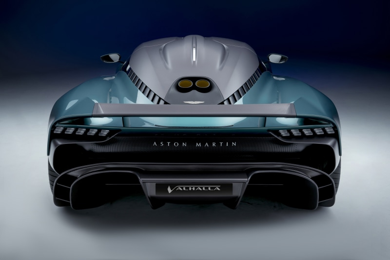 Aston Martin Valhalla rear view