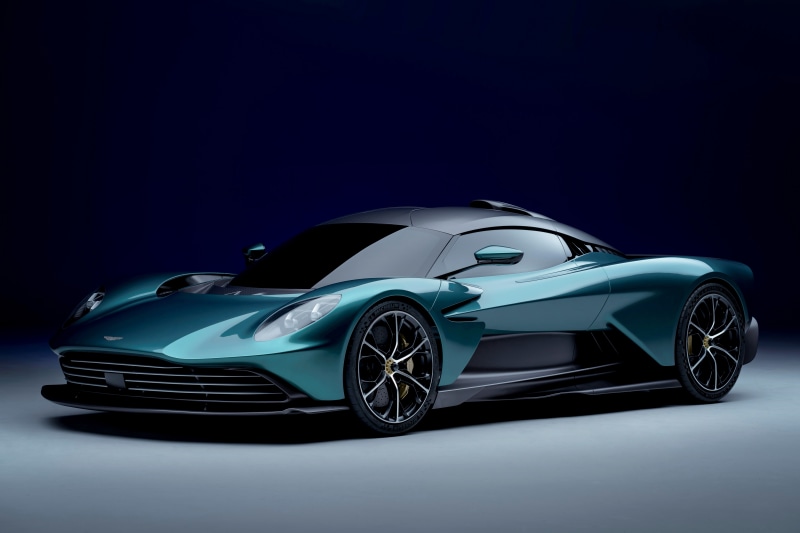 4K Aston Martin Valhalla Green Metallic 2021