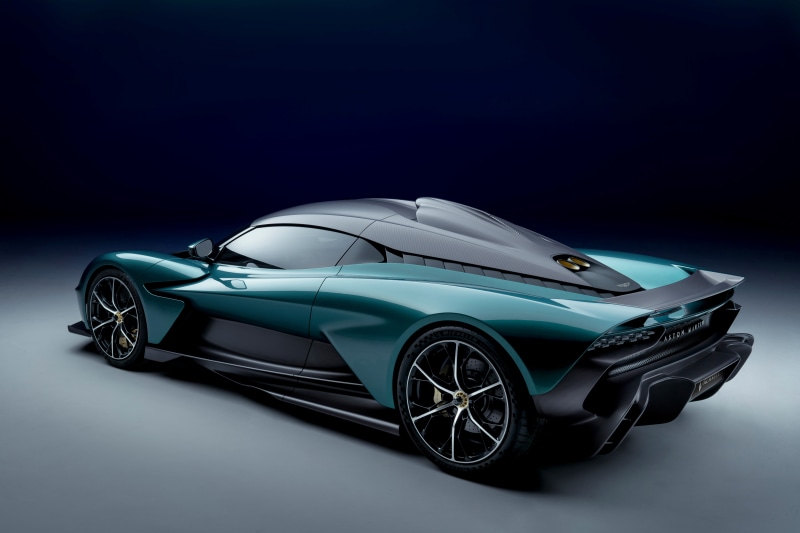 Aston Martin Valhalla 2021 Green Metallic