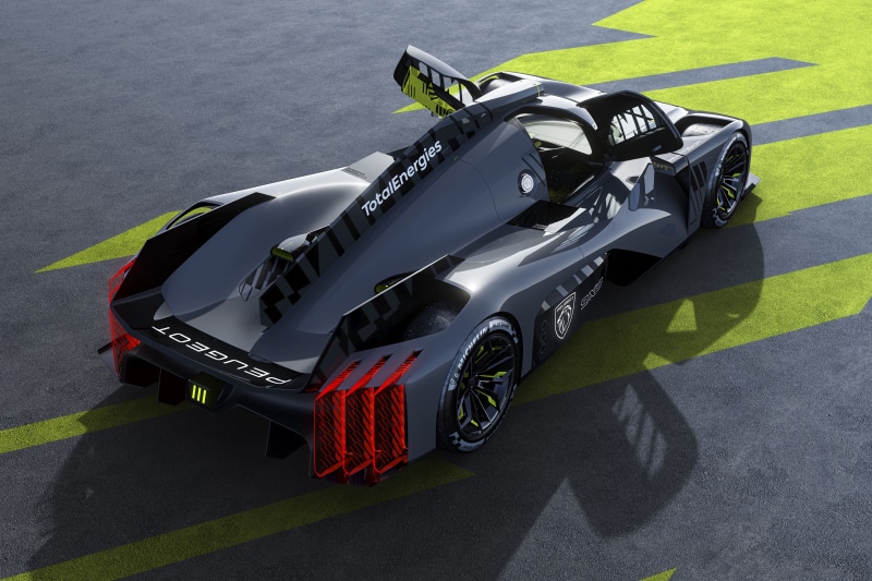 Peugeot 9X8 2022 Le Mans Hypercar