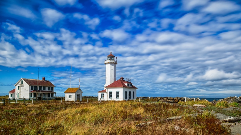 Point Wilson Lighthouse in Washington, USA