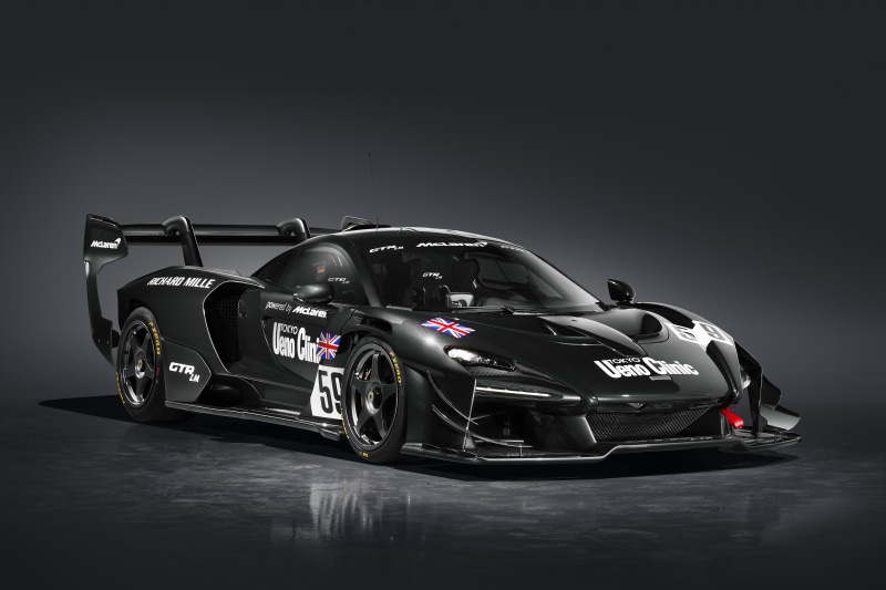 4K McLaren Senna GTR LM 825-1 Ueno Clinic car