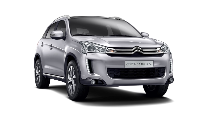 Silver Citroen C4 Aircross Crossover